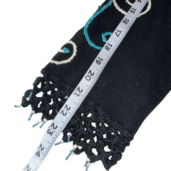 Vintage Design Options Phillip & Jane Gordon Womens Artsy Embroidered Cardigan - Picture 9 of 10